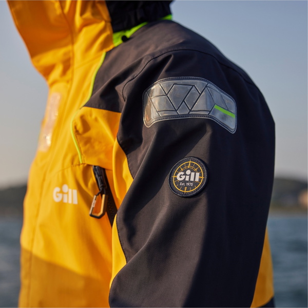2026 Gill Da Uomo OS2 Offshore Jacket OS26J - Goldfusion / Navy
